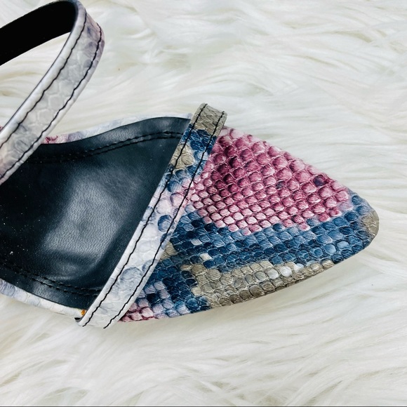 Multi snake block heel - Picture 6 of 7